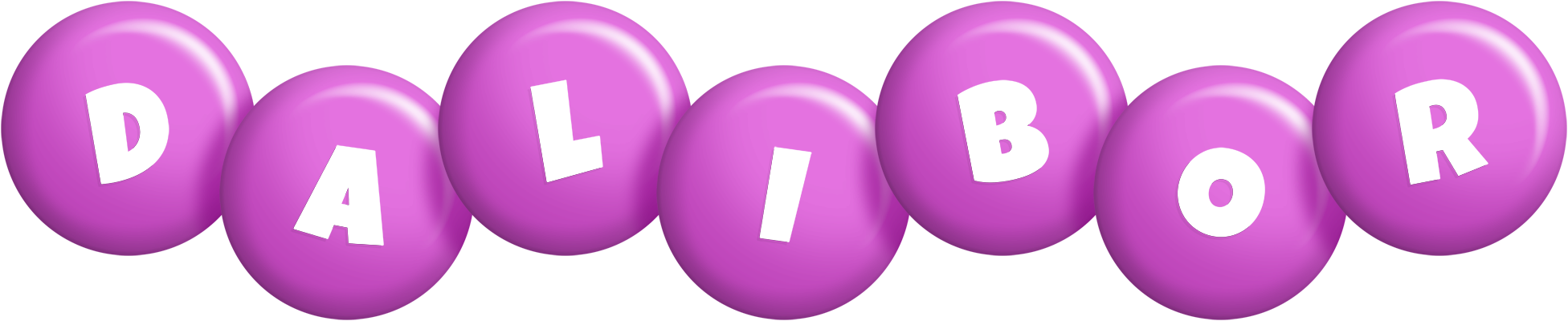 Dalibor candy-purple logo