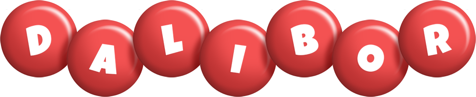 Dalibor candy-red logo