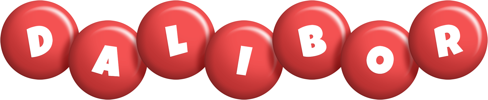 Dalibor candy-red logo
