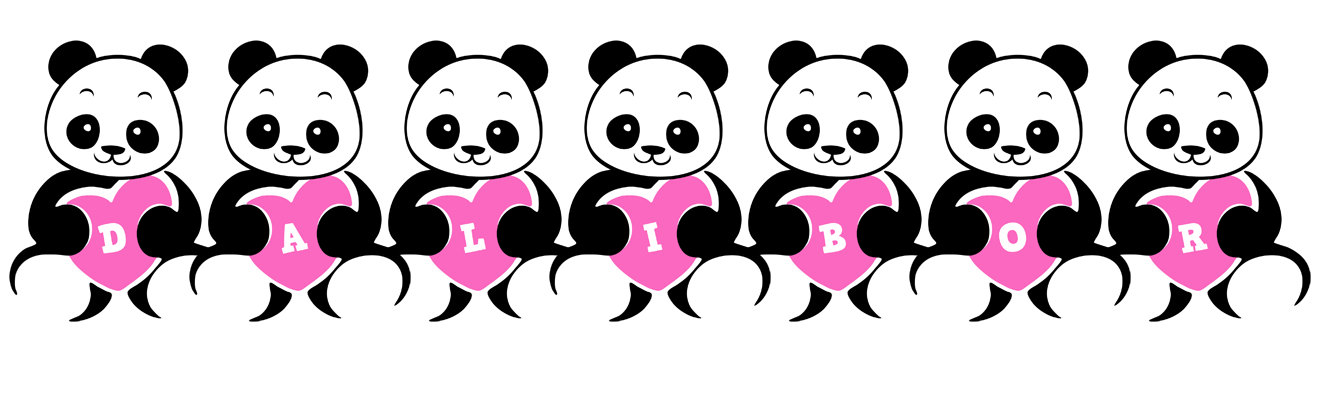 Dalibor love-panda logo