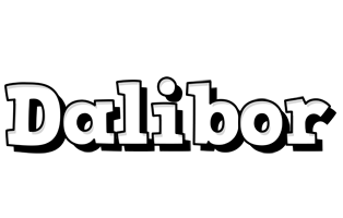 Dalibor snowing logo