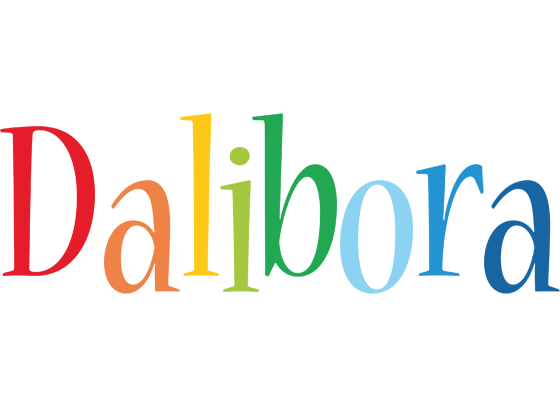 Dalibora birthday logo