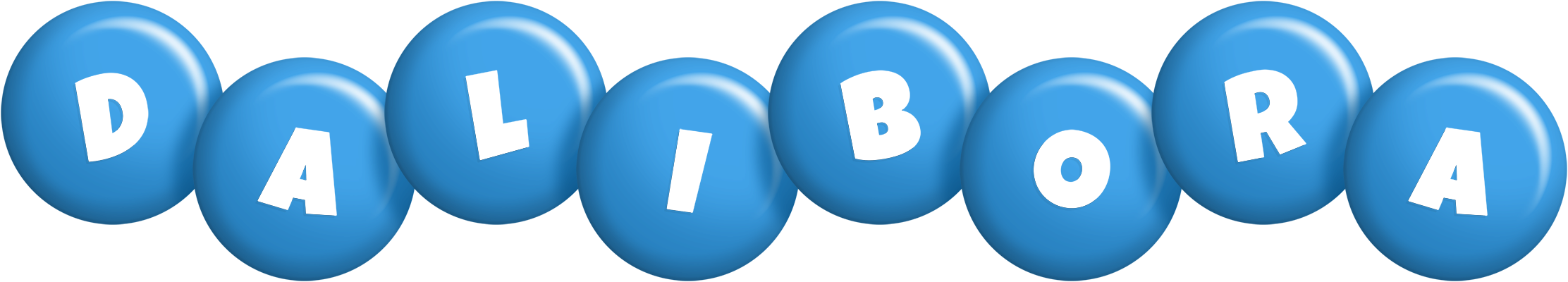 Dalibora candy-blue logo