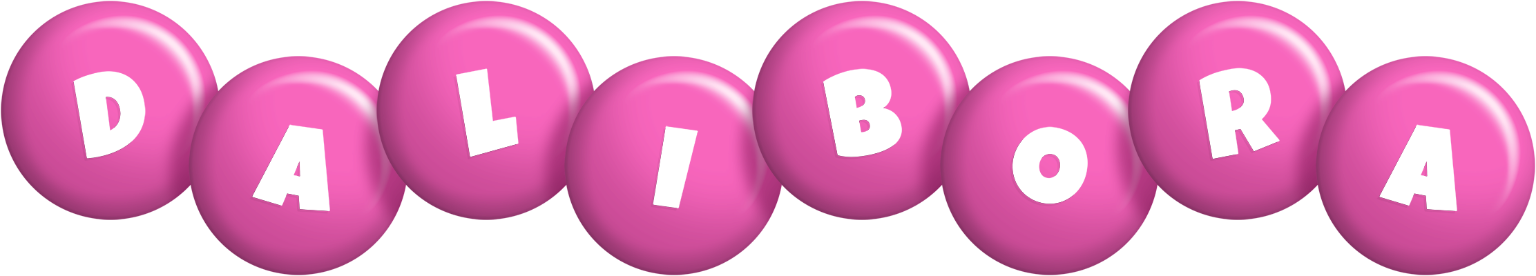 Dalibora candy-pink logo