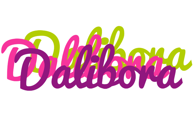 Dalibora flowers logo