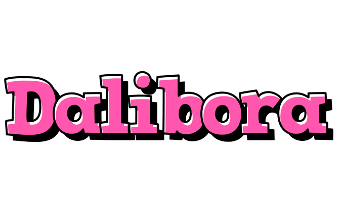 Dalibora girlish logo