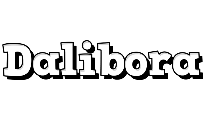 Dalibora snowing logo