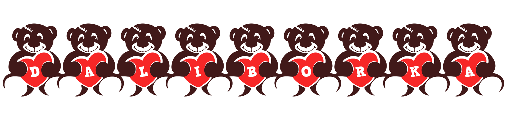 Daliborka bear logo