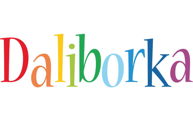 Daliborka birthday logo