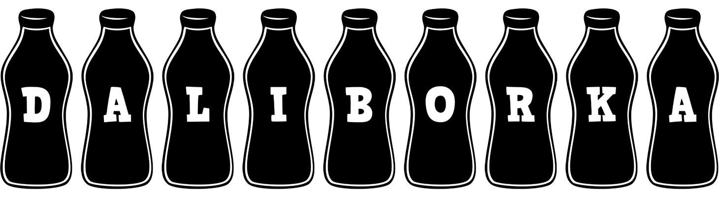 Daliborka bottle logo