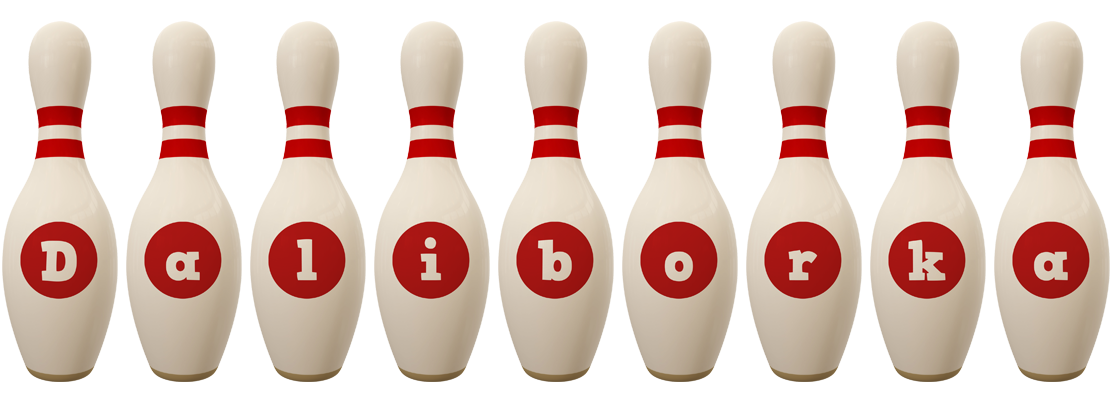 Daliborka bowling-pin logo