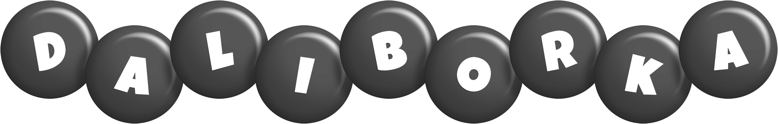 Daliborka candy-black logo