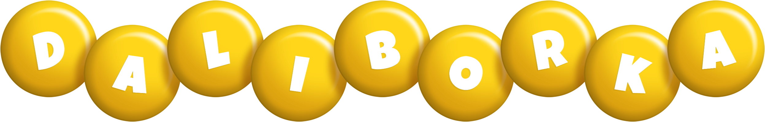 Daliborka candy-yellow logo