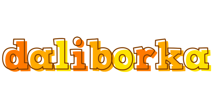 Daliborka desert logo