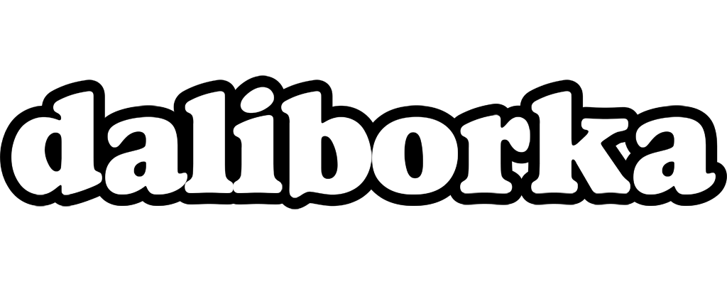 Daliborka panda logo