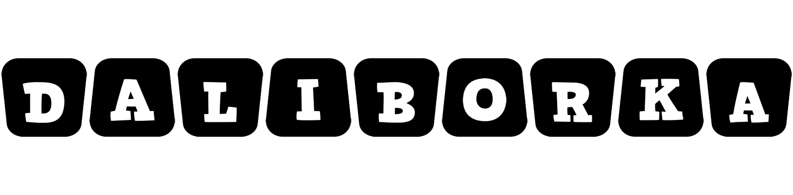 Daliborka racing logo