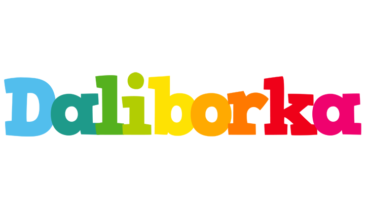 Daliborka rainbows logo