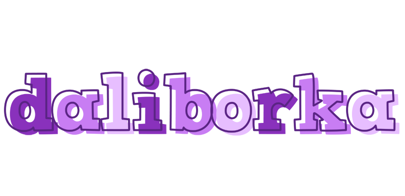 Daliborka sensual logo