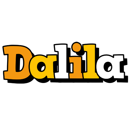 Dalila cartoon logo