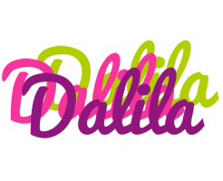 Dalila flowers logo