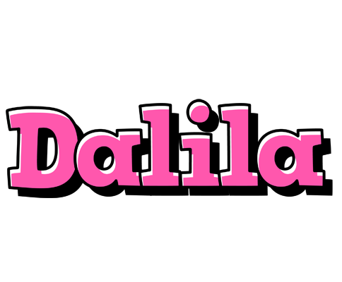 Dalila girlish logo