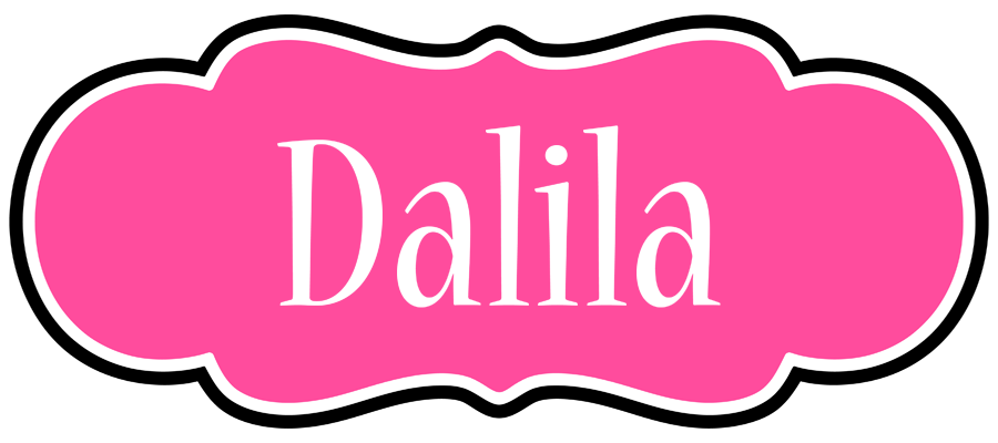 Dalila invitation logo