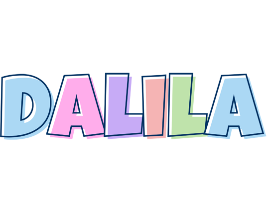 Dalila pastel logo