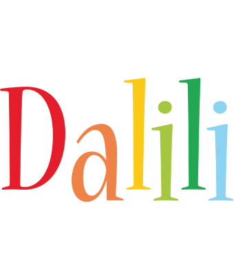 Dalili birthday logo