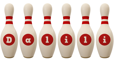 Dalili bowling-pin logo
