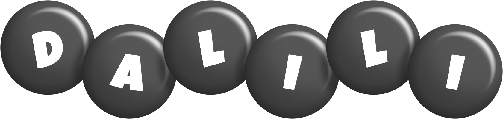 Dalili candy-black logo