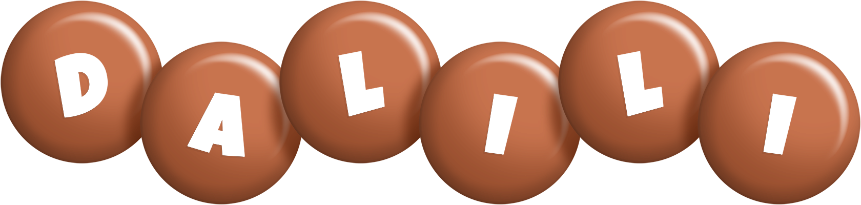 Dalili candy-brown logo