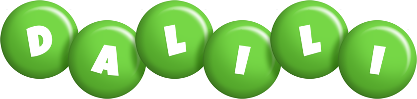 Dalili candy-green logo