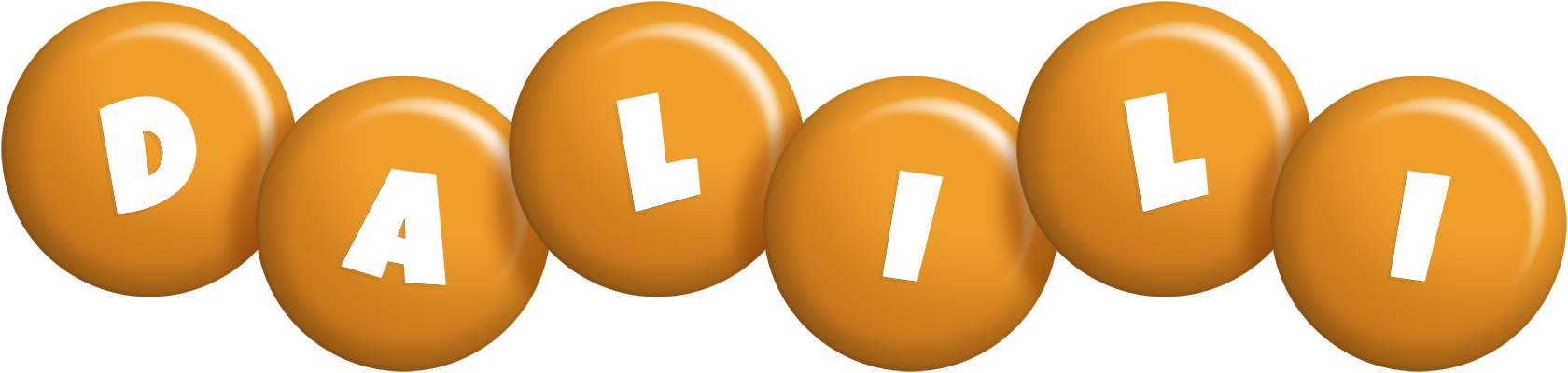 Dalili candy-orange logo