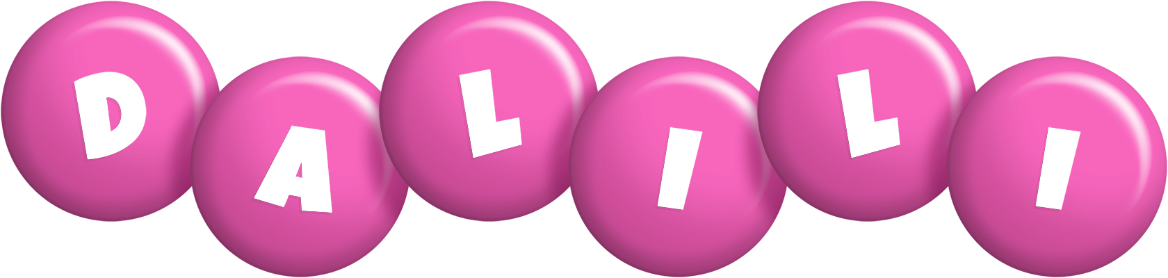 Dalili candy-pink logo