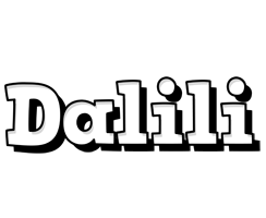 Dalili snowing logo