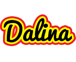 Dalina flaming logo