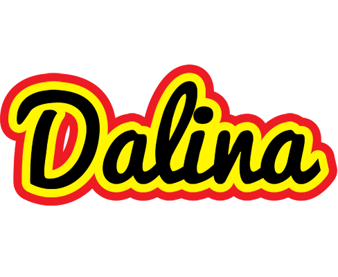 Dalina flaming logo