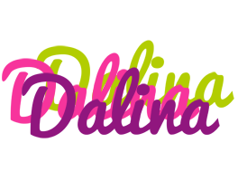 Dalina flowers logo