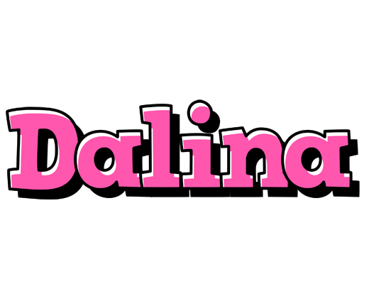 Dalina girlish logo