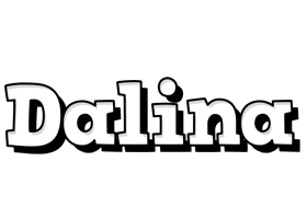 Dalina snowing logo