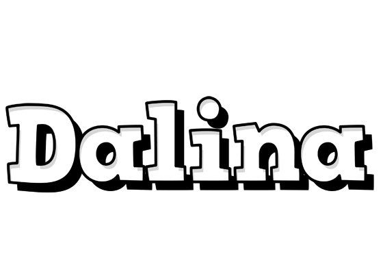 Dalina snowing logo