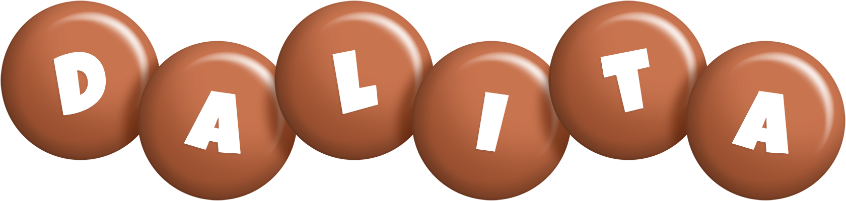 Dalita candy-brown logo