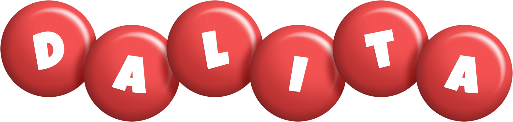 Dalita candy-red logo