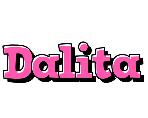 Dalita girlish logo