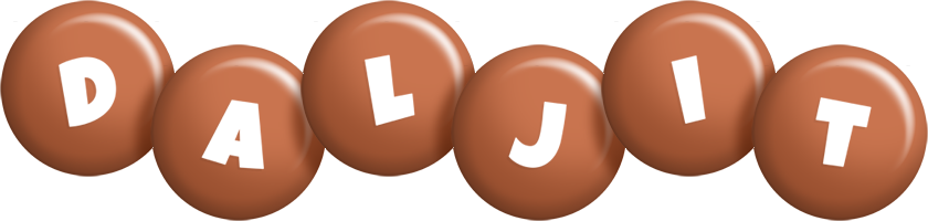 Daljit candy-brown logo