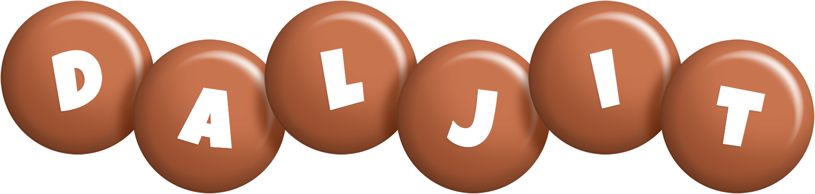 Daljit candy-brown logo