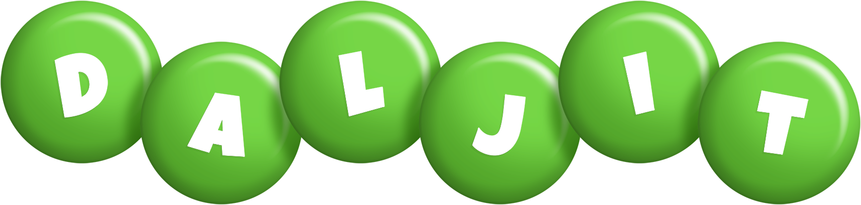 Daljit candy-green logo