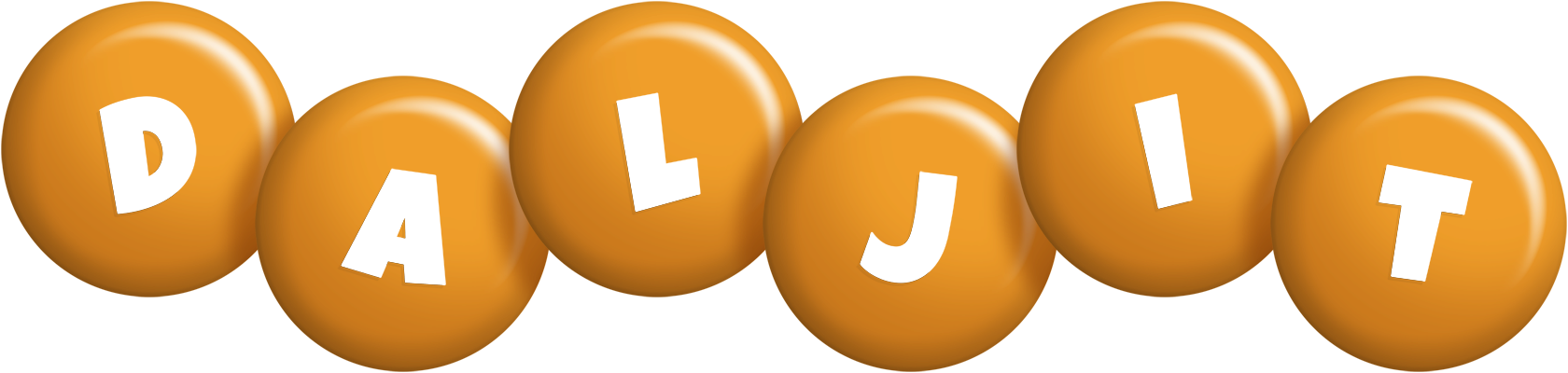 Daljit candy-orange logo
