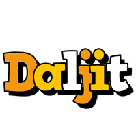 Daljit cartoon logo