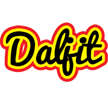 Daljit flaming logo